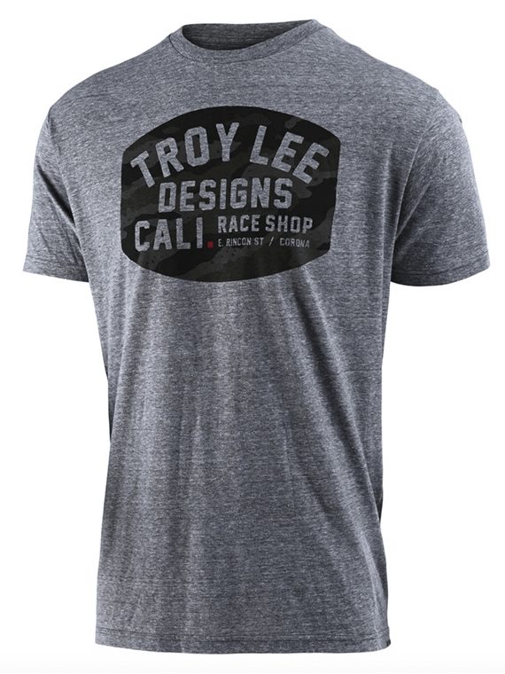 Troy Lee Designs Polera Blockworks Camo Vintage Gris Snow - procircuitcl