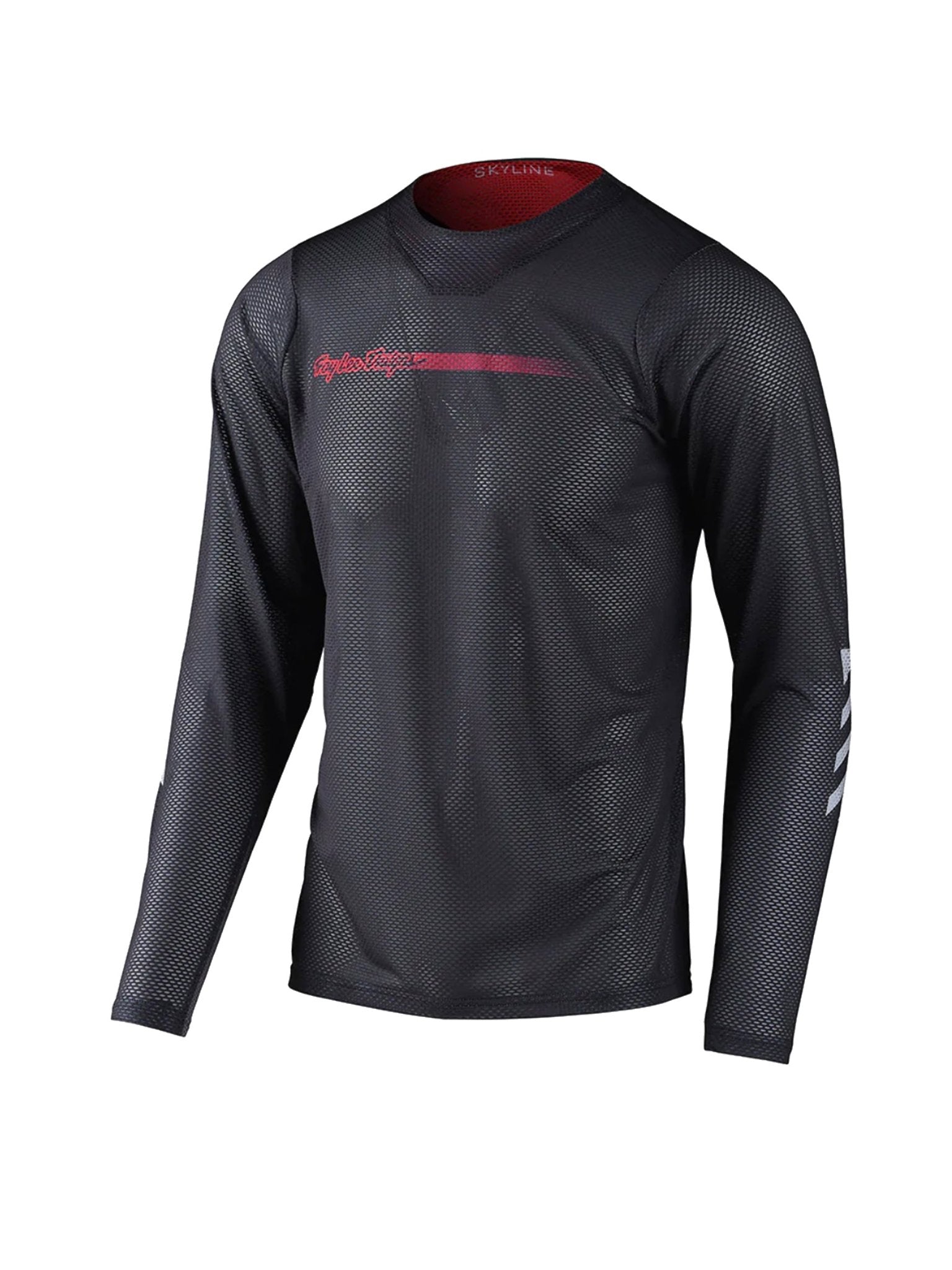 Troy Lee Designs Polera De Bicicleta Skyline Air LS Channel Carbon - procircuitcl