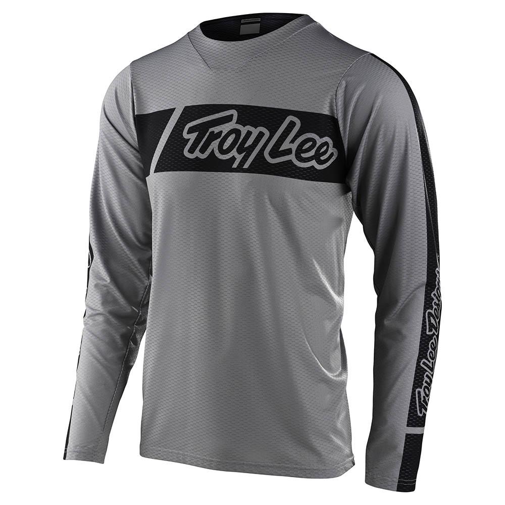 Troy Lee Designs Polera de Bicicleta Skyline Air Ls Vox Gris - procircuitcl