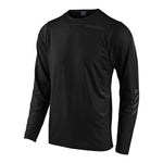 Troy Lee Designs Polera de Bicicleta Skyline Ls Solid Negro - procircuitcl