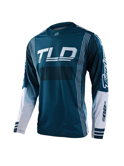 Troy Lee Designs Polera de Moto GP Air Rhythm Slate Azul - procircuitcl