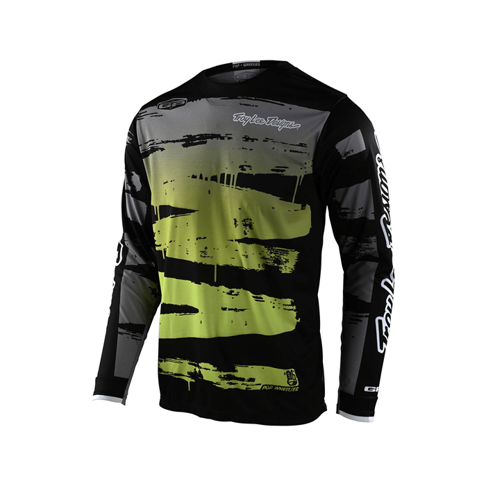 Troy Lee Designs Polera De Moto GP Brushed Green/Black - procircuitcl