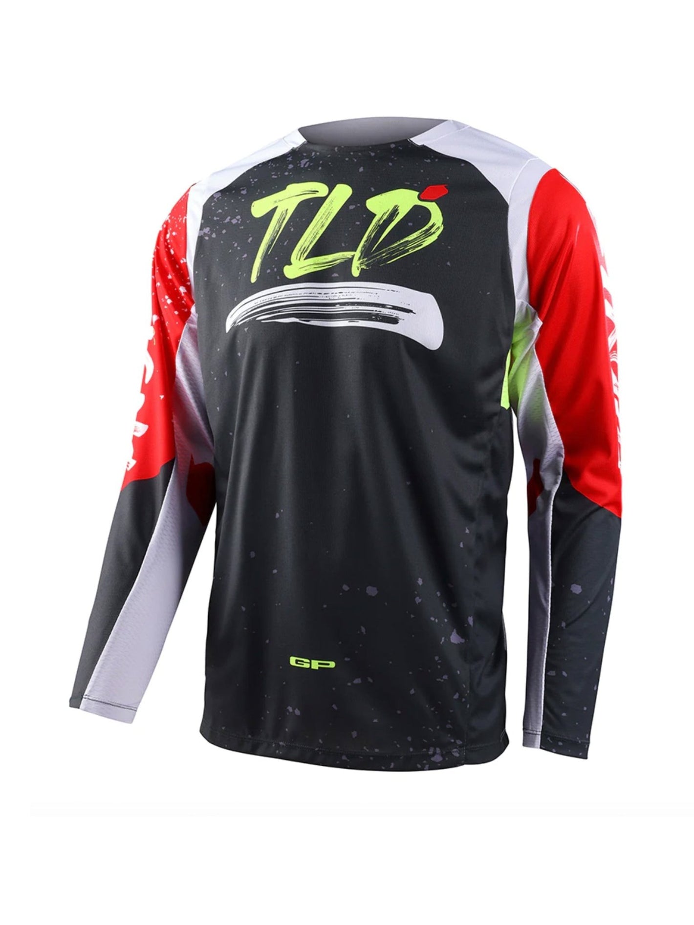 Troy Lee Designs Polera de Moto GP Pro Practical Negro / Rojo - procircuitcl