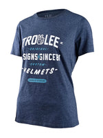 Troy Lee Designs Polera de Mujer Lifestyle Roll Out Azul - procircuitcl