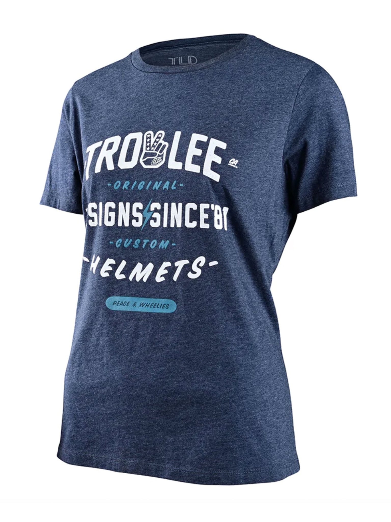 Troy Lee Designs Polera de Mujer Lifestyle Roll Out Azul - procircuitcl