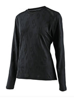 Troy Lee Designs Polera De Mujer Lilium LS Jacquard Negra - procircuitcl