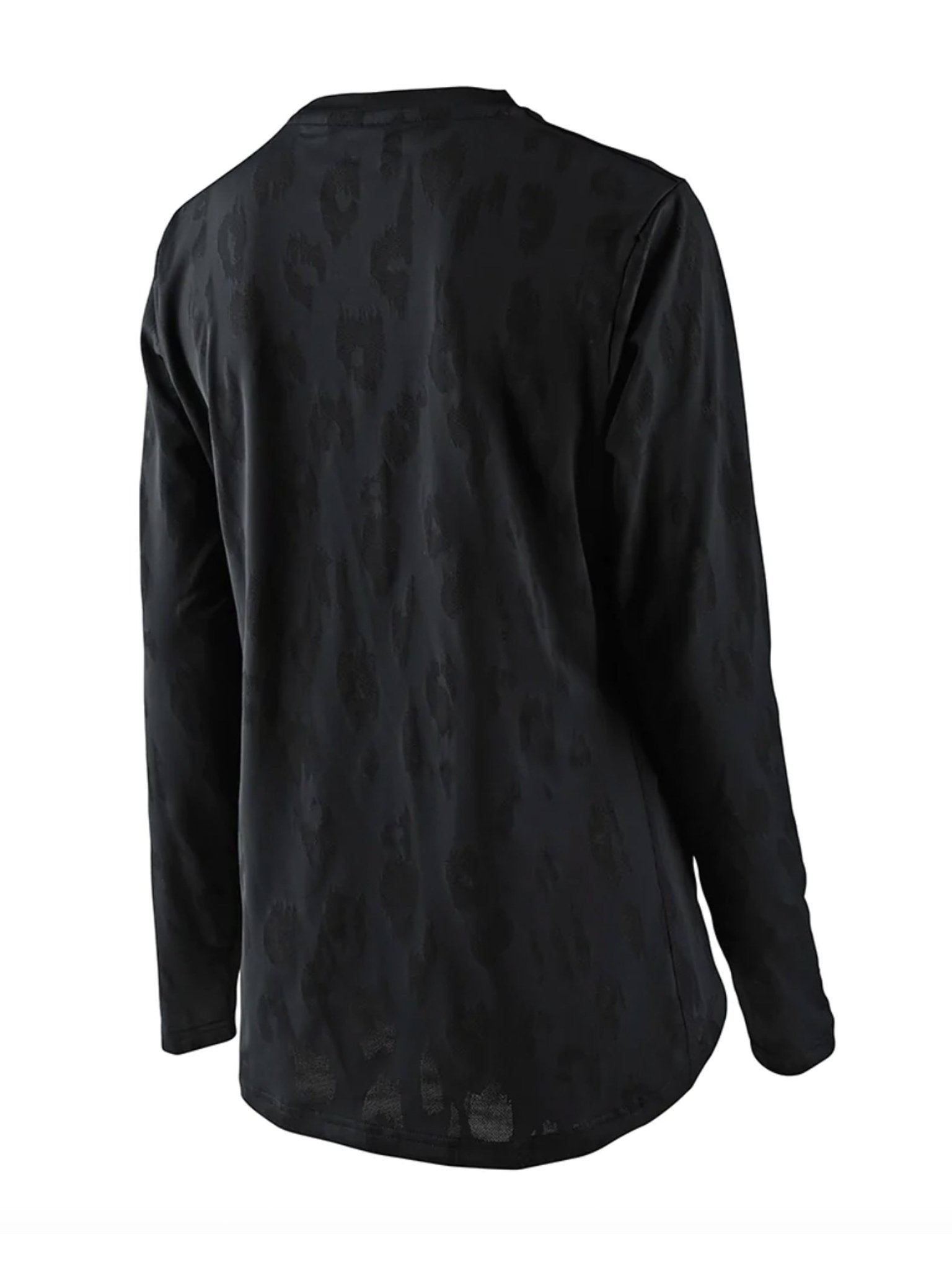 Troy Lee Designs Polera De Mujer Lilium LS Jacquard Negra - procircuitcl
