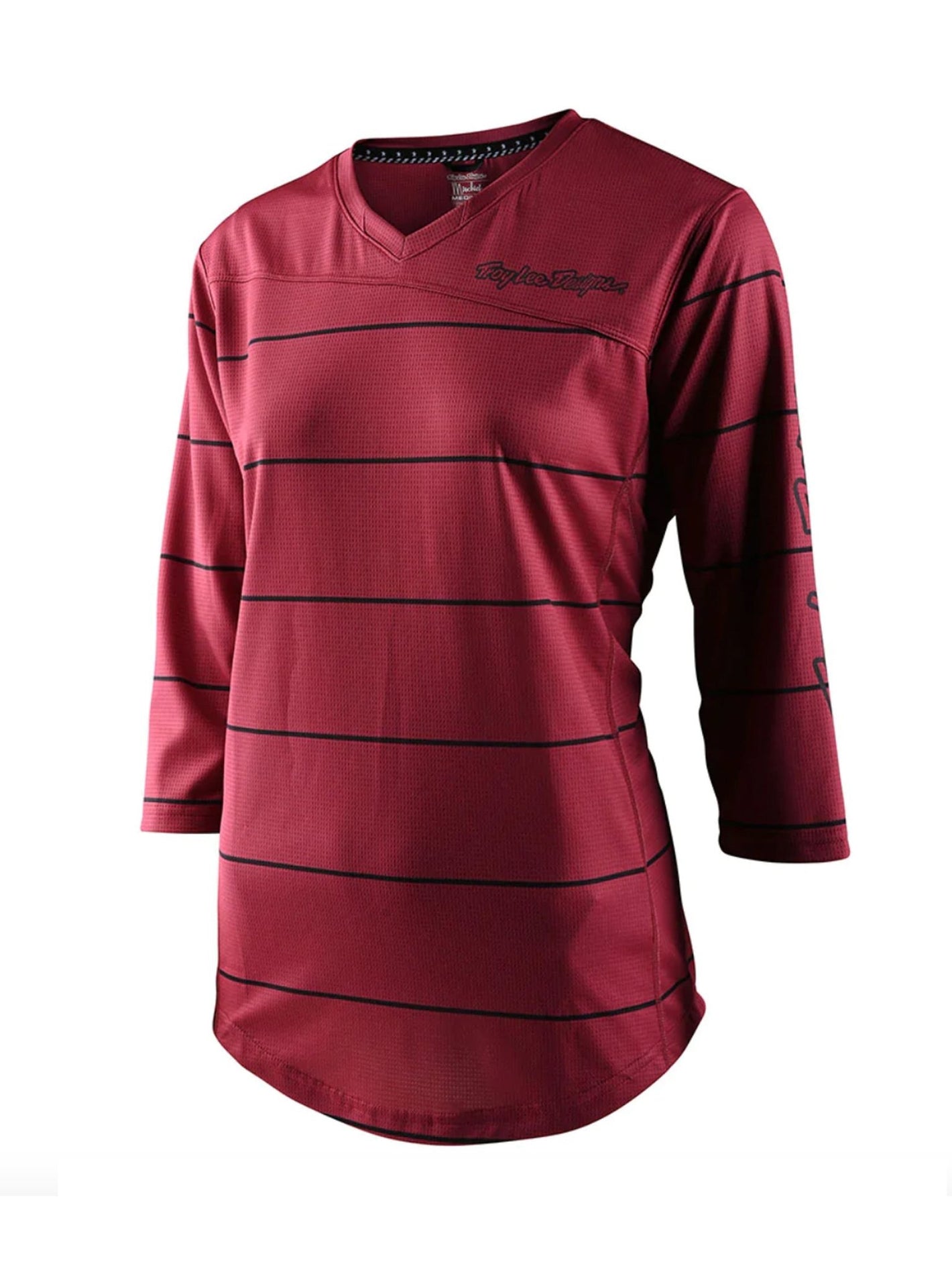 Troy Lee Designs Polera De Mujer Mischief Pinstripe Rosada - procircuitcl