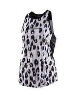 Troy Lee Designs Polera Luxe Sin Mangas Para Mujer Wild Cat Blanca - procircuitcl