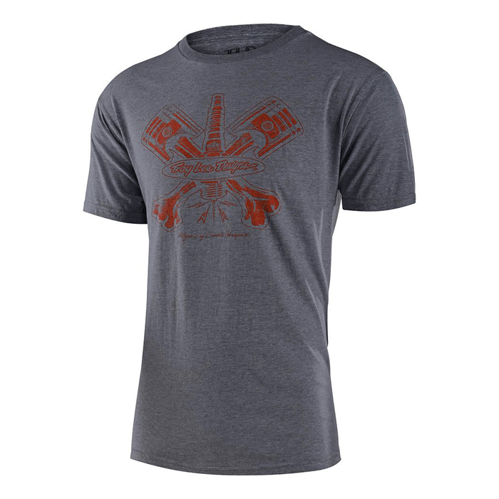 Troy Lee Designs Polera Pistonbone Gris - procircuitcl