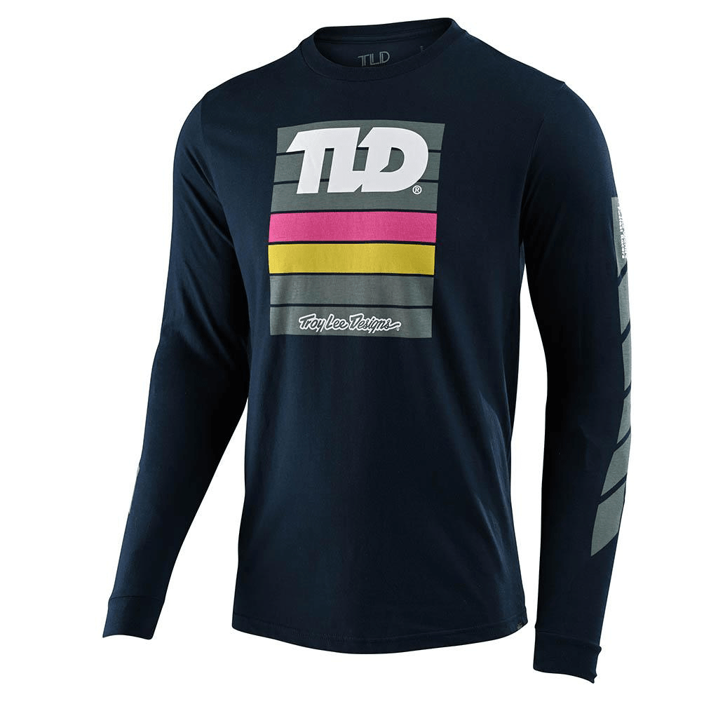 Troy Lee Designs Polera Pregame LS Azul - procircuitcl