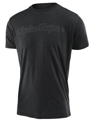 Troy Lee Designs Polera Signature Charcoal Heather - procircuitcl