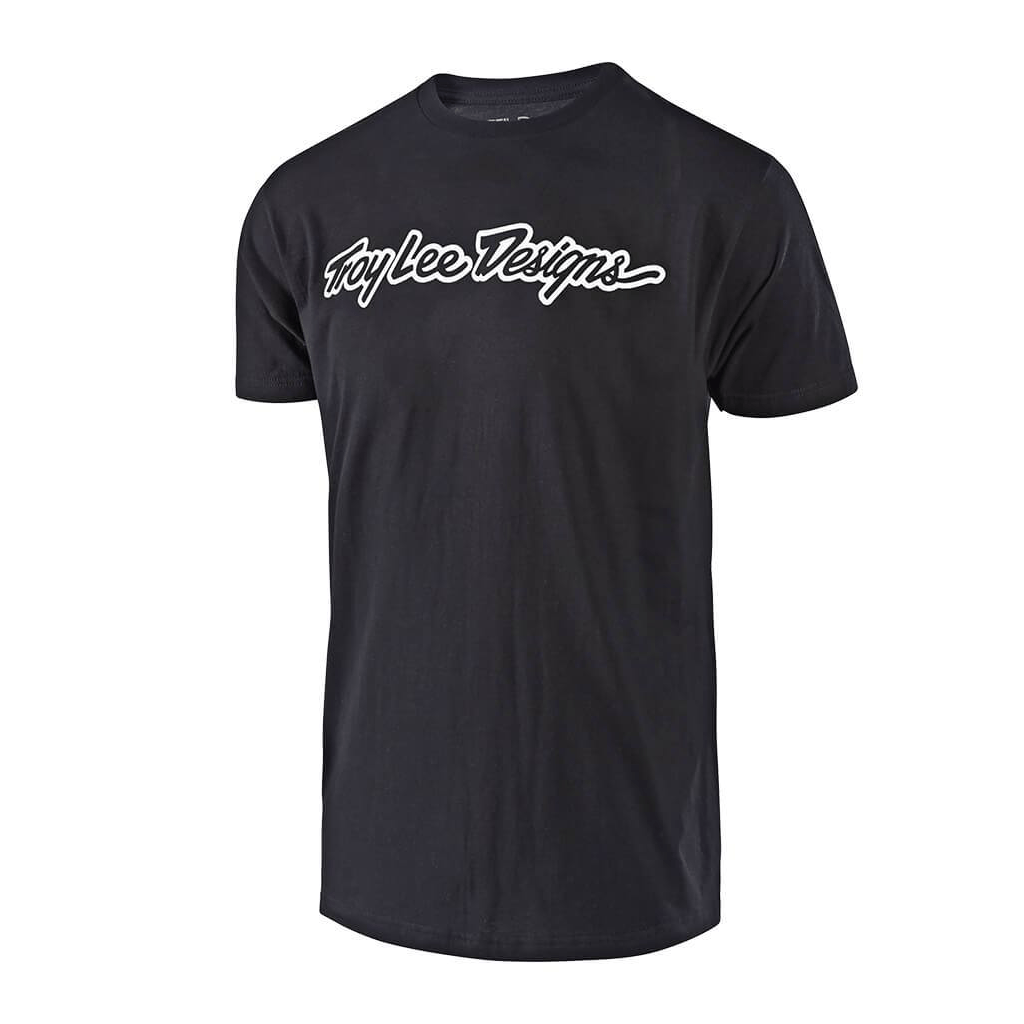 Troy Lee Designs Polera Signature Negro - procircuitcl