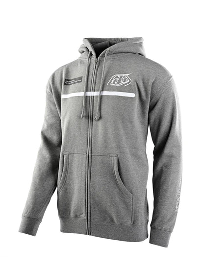 Troy Lee Designs Polerón Con Cierre Lines Gris - procircuitcl