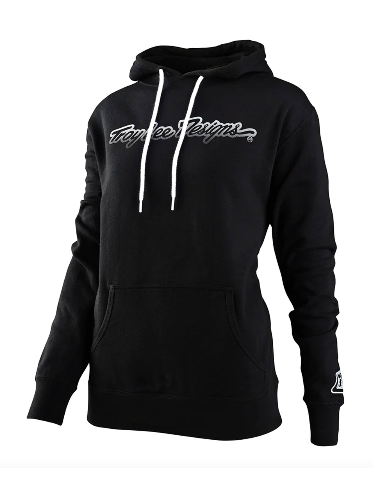 Troy Lee Designs Polerón de mujer signature negro - procircuitcl